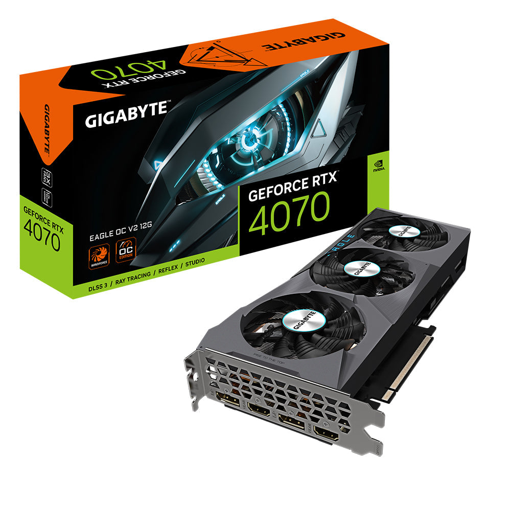 Gigabyte GeForce RTX 4070 EAGLE OC V2 12G