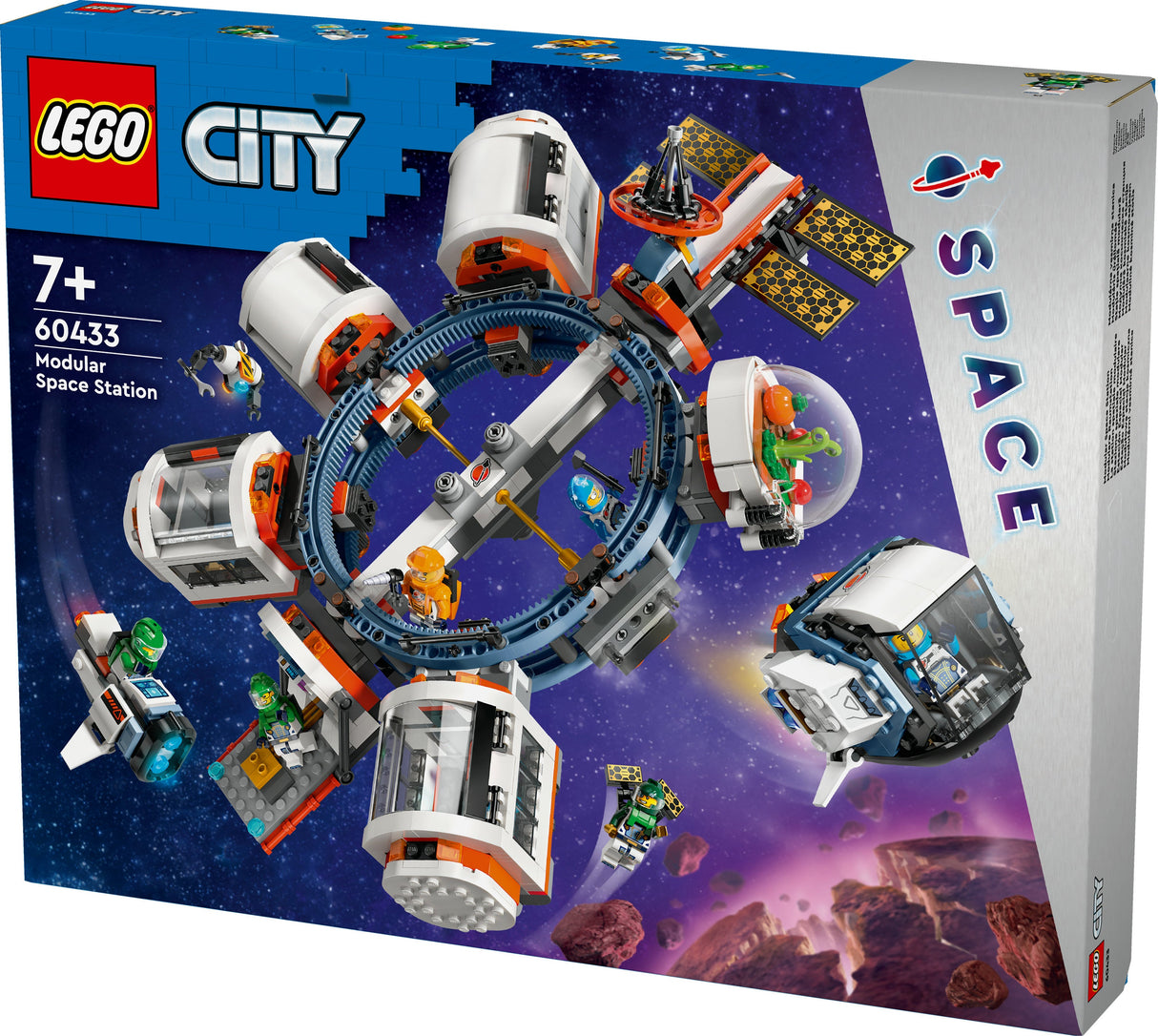 LEGO 60433 City Modular Space Station, Byggleksakssats