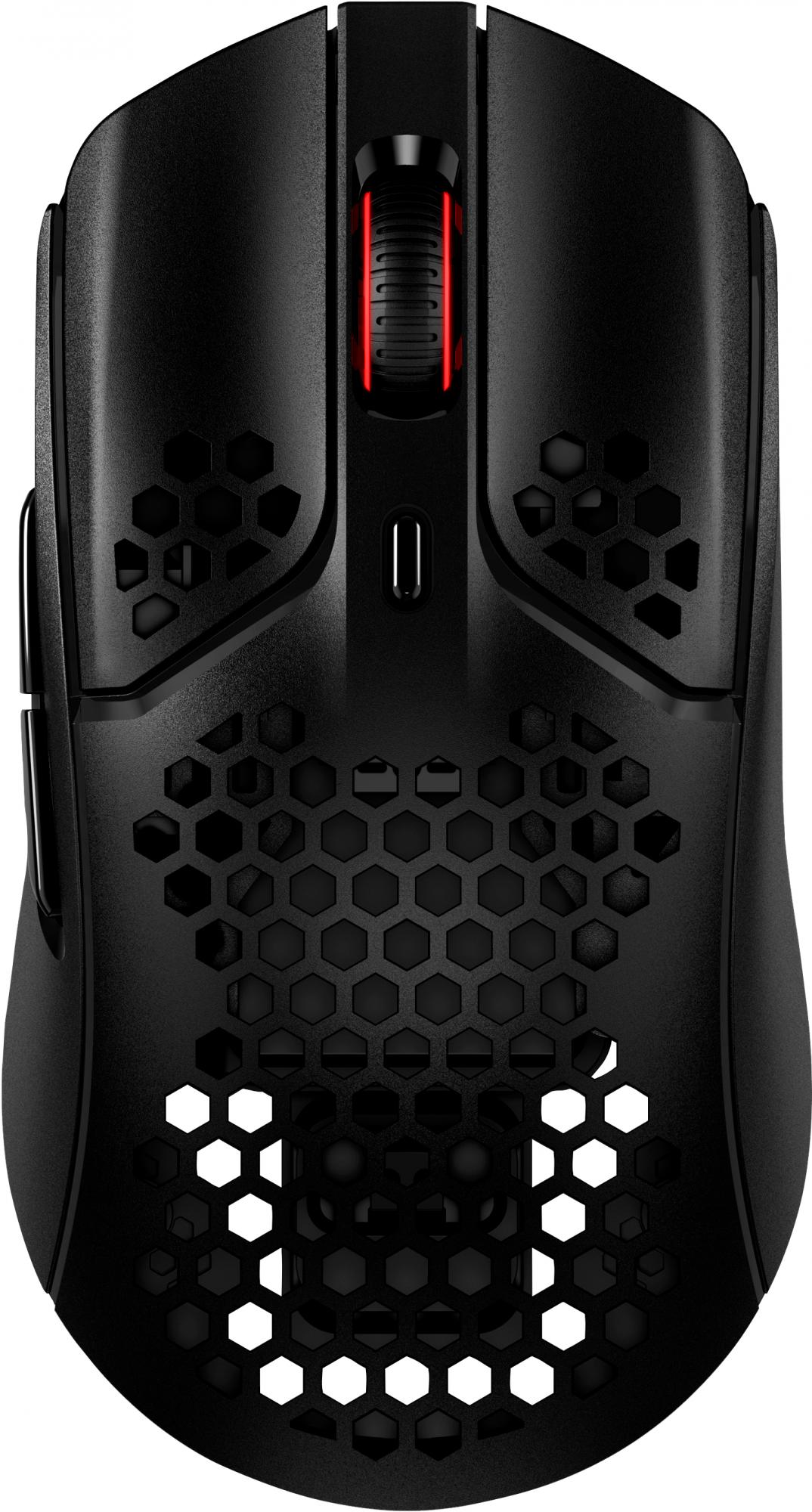HyperX Pulsefire Haste Optical Wireless Svart Röd