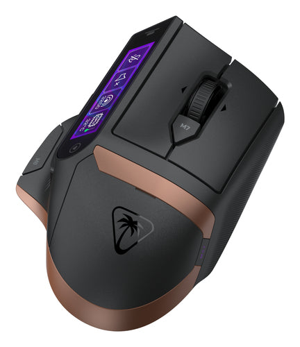 Turtle Beach Command MC7 – trådløs gamingmus med skærm – Set skråt fra højre