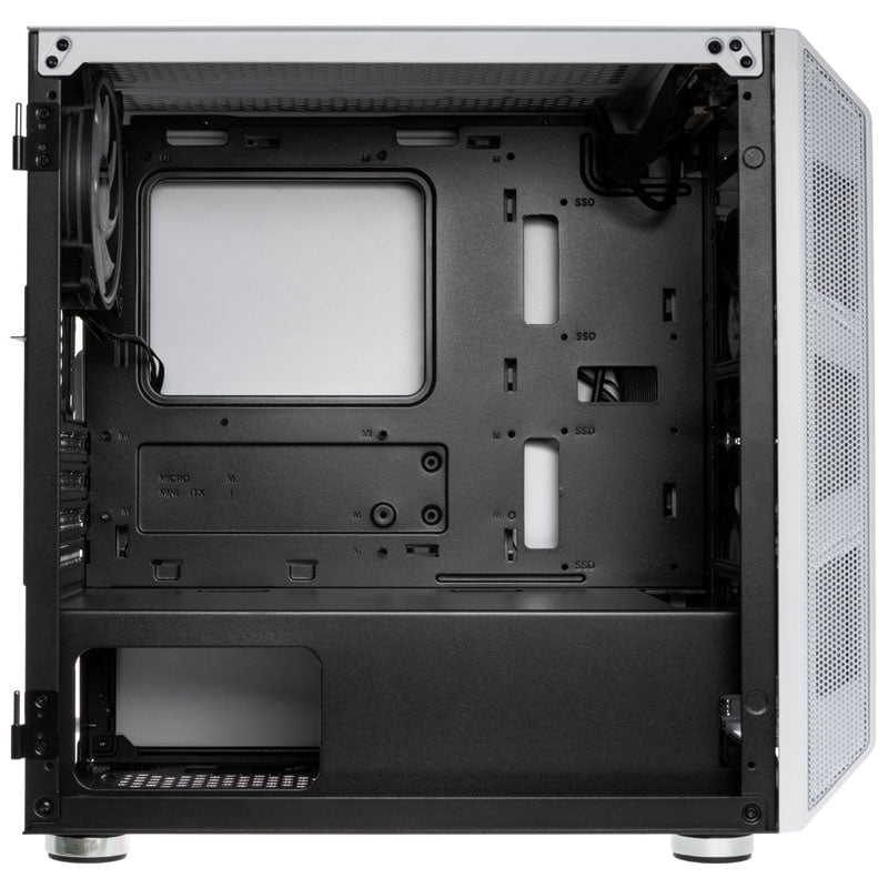 Kolink Citadel Mesh RGB Micro-ATX Case - White