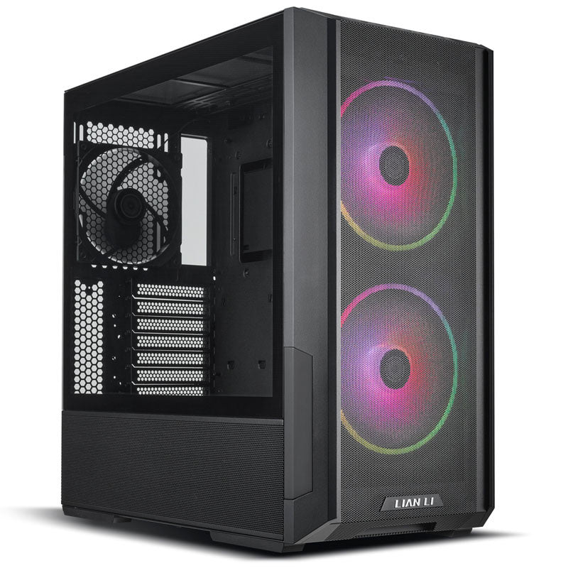 LANCOOL 216 RGB, E-ATX Chassi Midi Tower - Svart