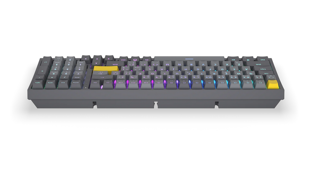 ENDORFY Celeris 1800 Yellow Switches Tastatur - DE Layout