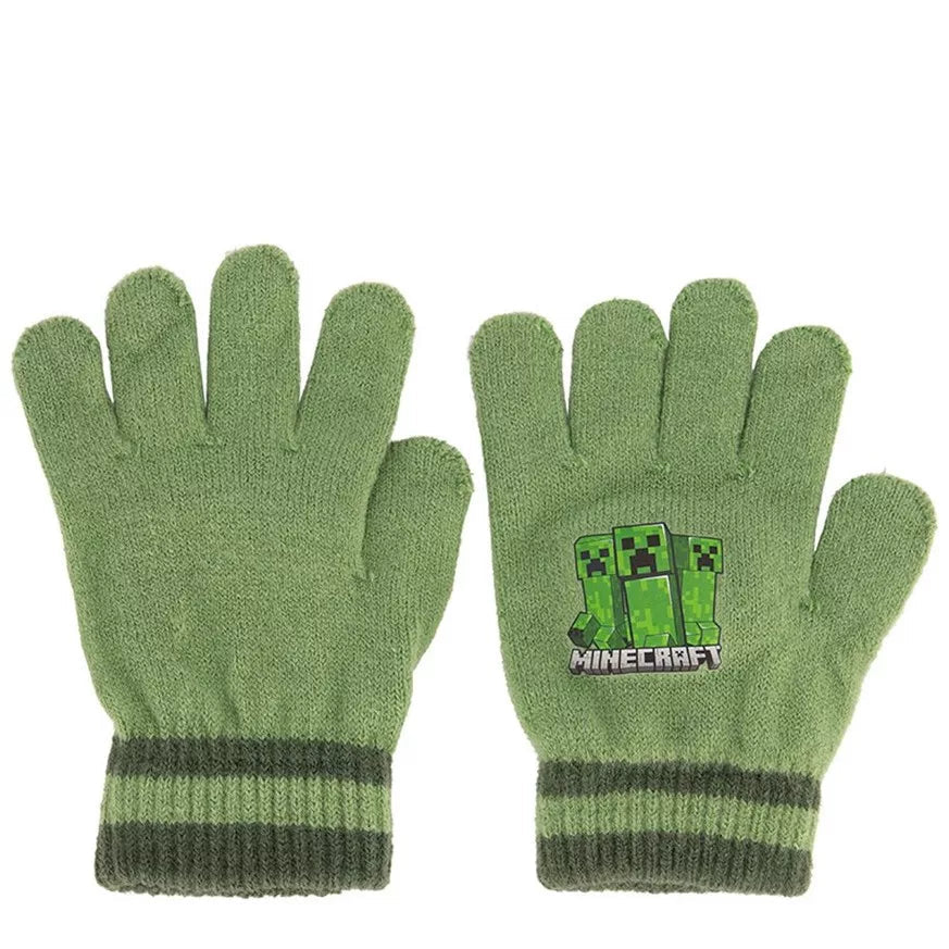 Minecraft Creeper Børnehandsker – One Size Mojang
