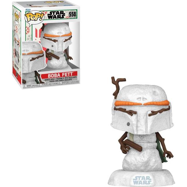 Figura Pop! Muñeco de nieve Boba Fett 9 cm FUNKO