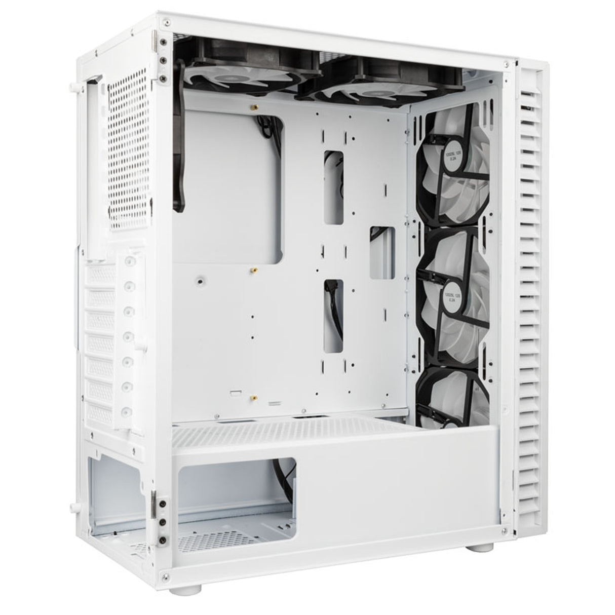 Kolink Observatory HF Glass ARGB Midi-Tower-chassi - Vit
