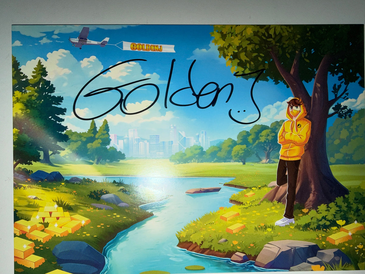 GoldenJ Autografkort
