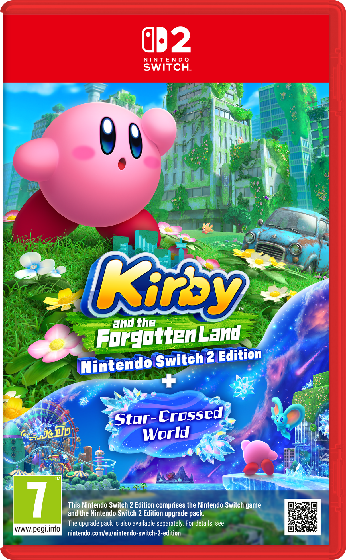 Kirby och det glömda landet + Star-Crossed World (Switch 2)