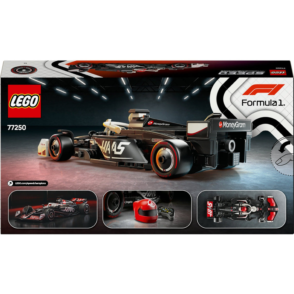 LEGO 77250 Speed Champions MoneyGram Haas F1 Team VF-24 Racing Car LEGO