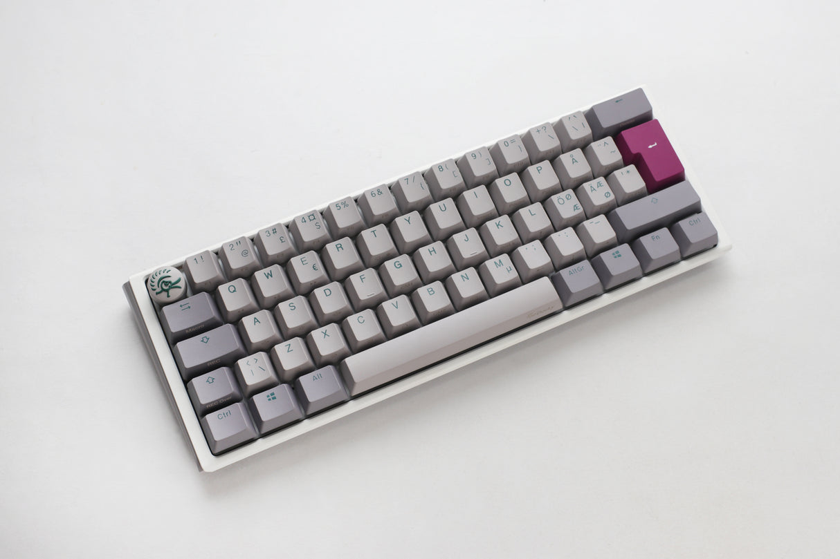 Ducky One 3 - Mist Nordic - Mini 60% - Körsbärsbrun - RGB