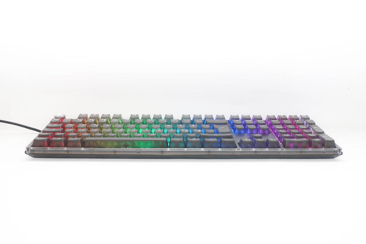 Ducky One 3 - Aura Black Nordic - Fullstorlek - Körsbärsröd - RGB