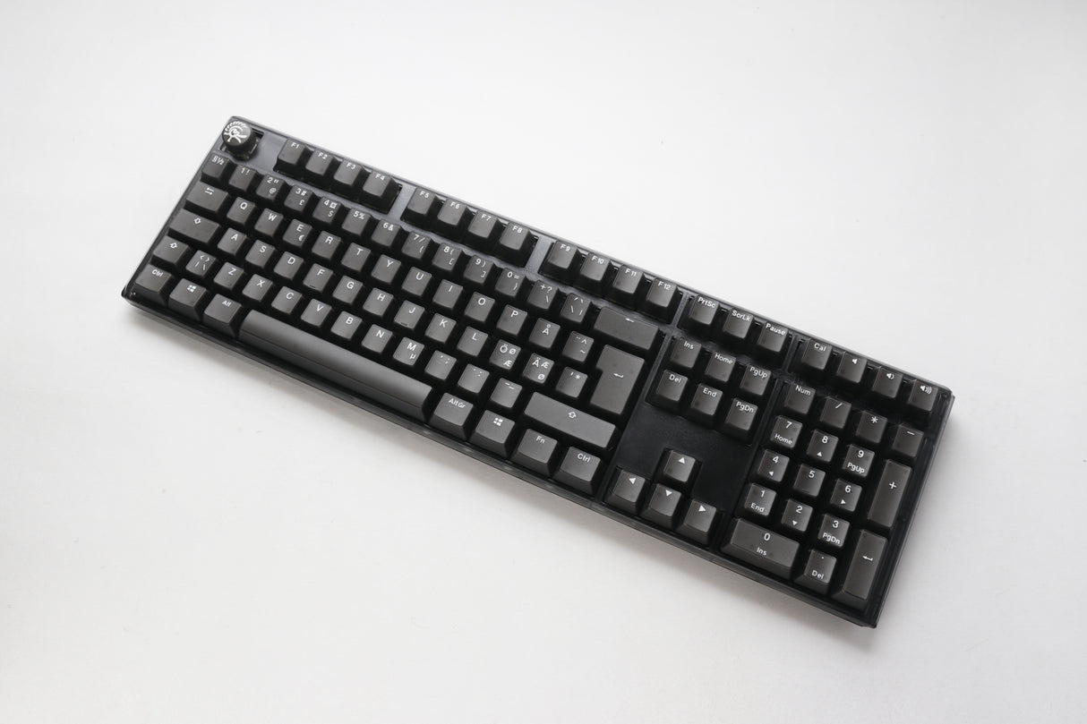 Ducky One 3 - Aura Black Nordic - Fullstorlek - Körsbärsbrun - RGB