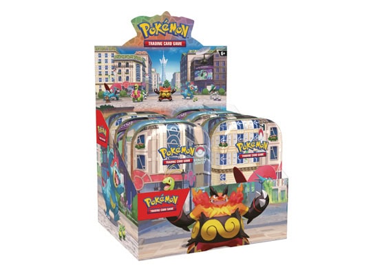Pokémon TCG: Lumiose City Mini Tin - Sealed Display / Hel Kasse Pokemon