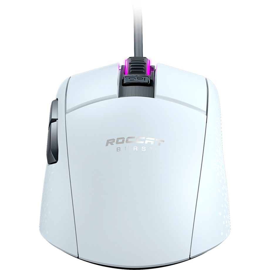 Roccat Burst Core Vit RGB-spelmus