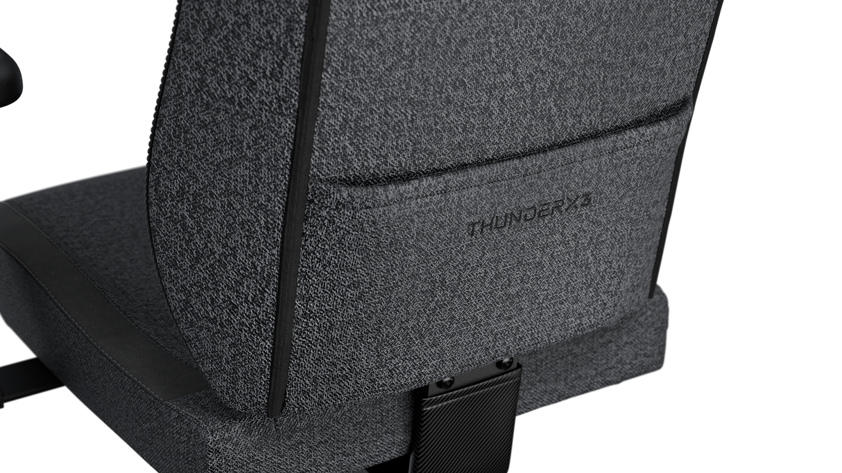 ThunderX3 TX3 SOLO – Loft Air Dark Grey Kontorstol med SYNC4 og 6D Justering (125 kg max)