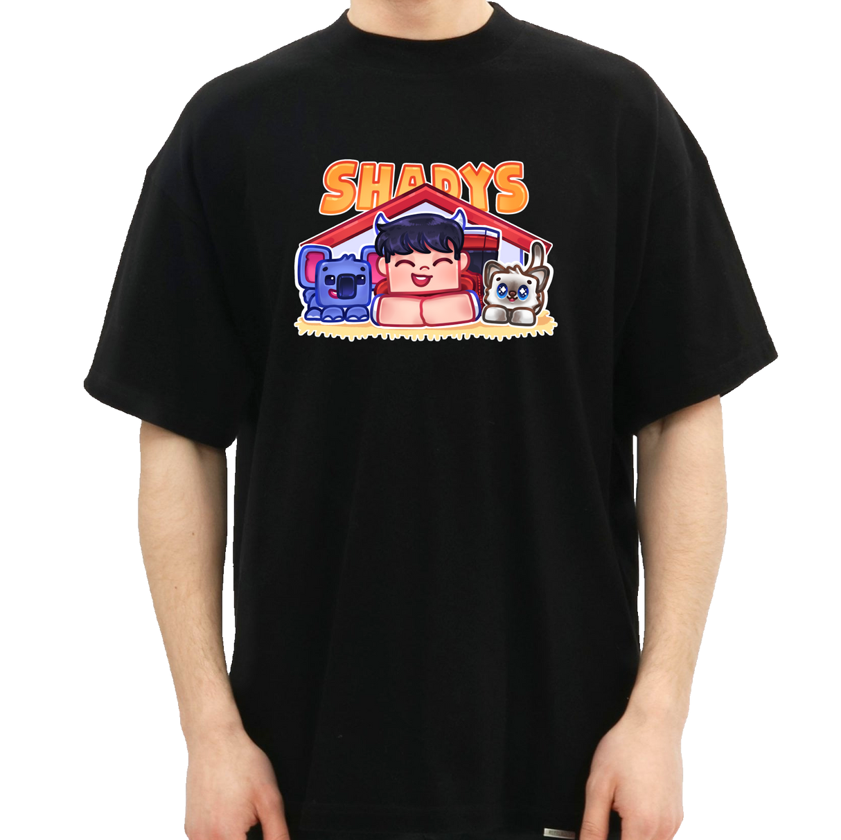 Shadys Kæledyr Tee - Sort ShadysMC