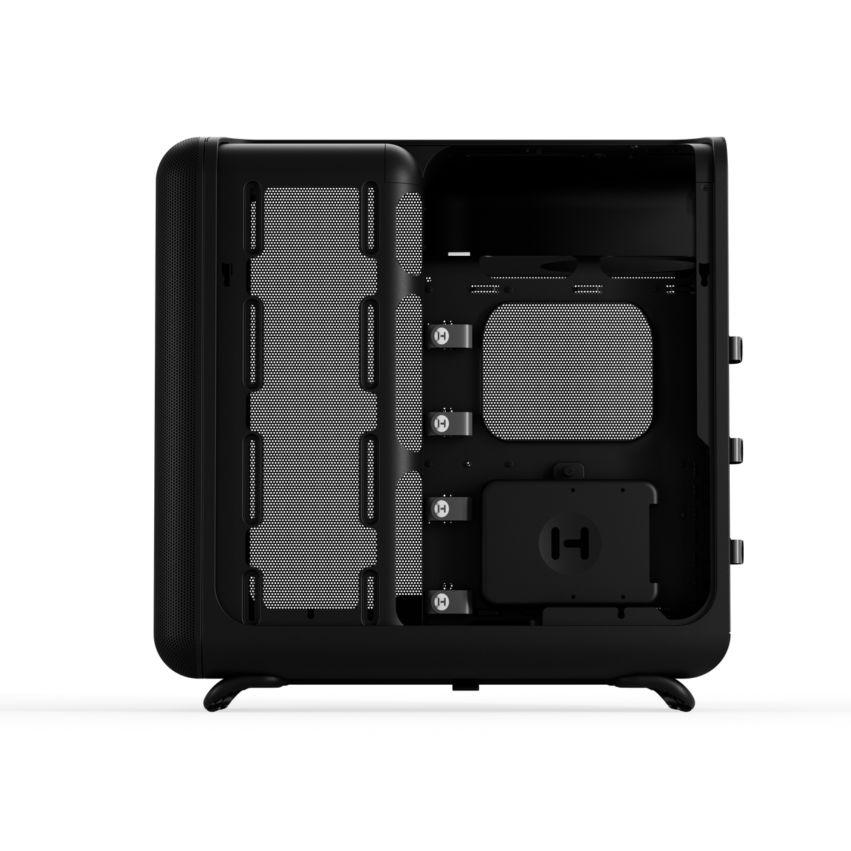HYTE X50 Midi-Tower – Kolsvart