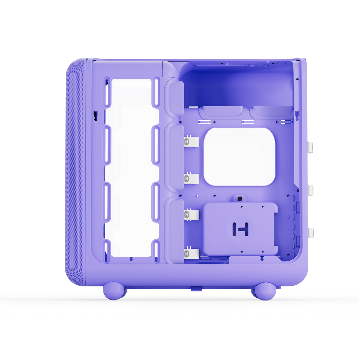 HYTE X50 Midi-Tower – Taro Milk / Purple