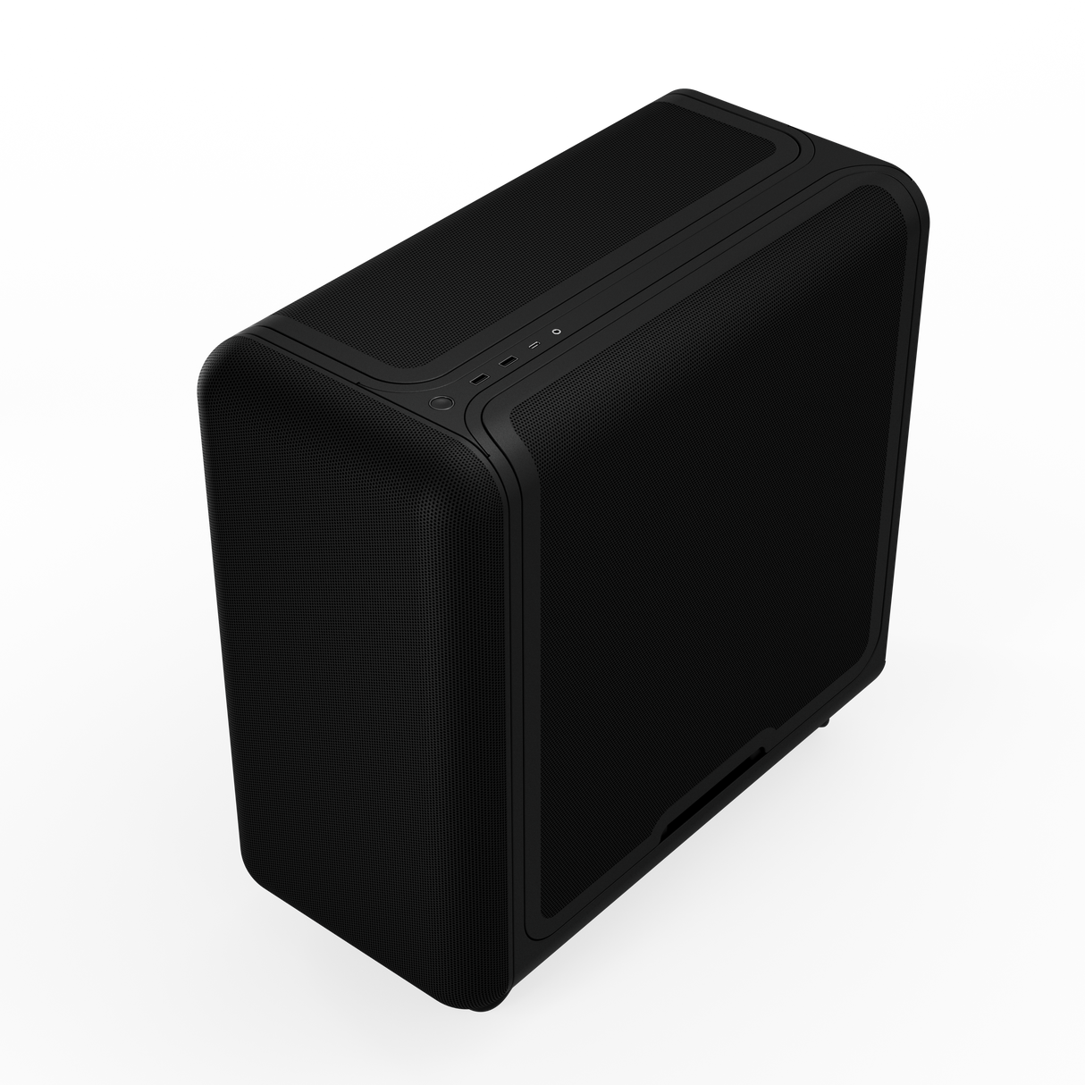 HYTE X50 Midi-Tower – Kolsvart