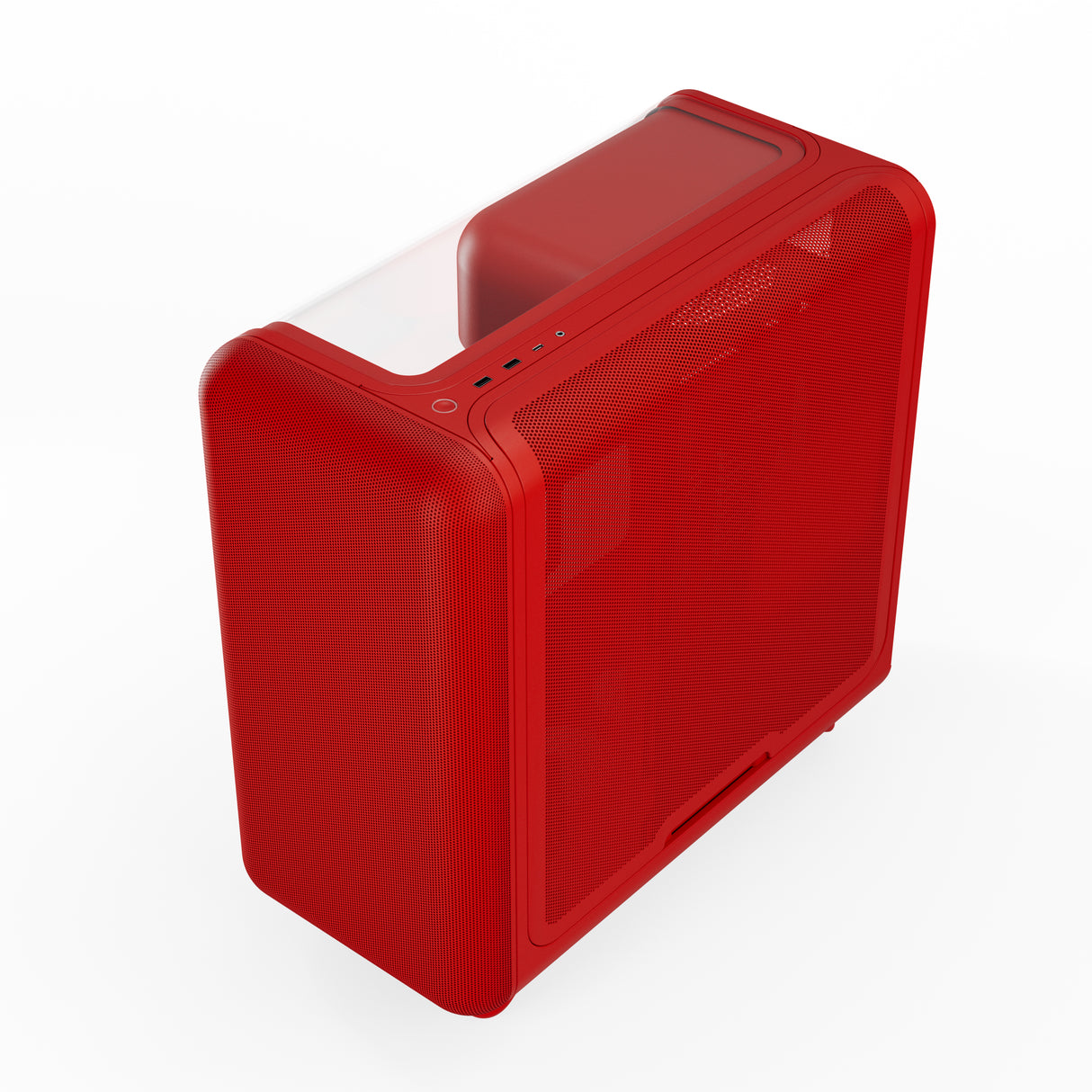 HYTE X50 Midi-Tower – Wild Cherry / Röd
