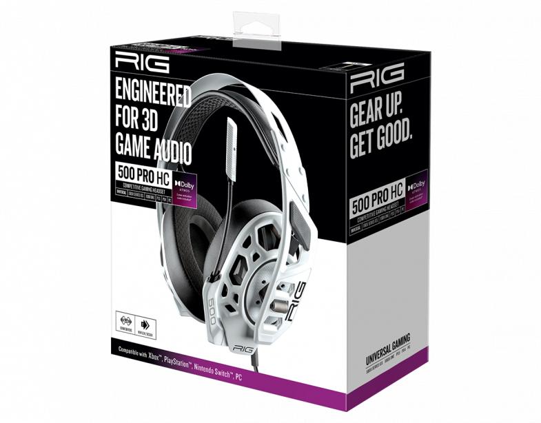 RIG 500 Pro Hc White Headset (PS5/PS4/Xbox/Switch/PC)
