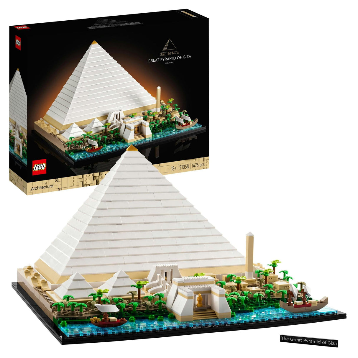 LEGO Architecture: Den Stora Pyramiden I Giza (21058)
