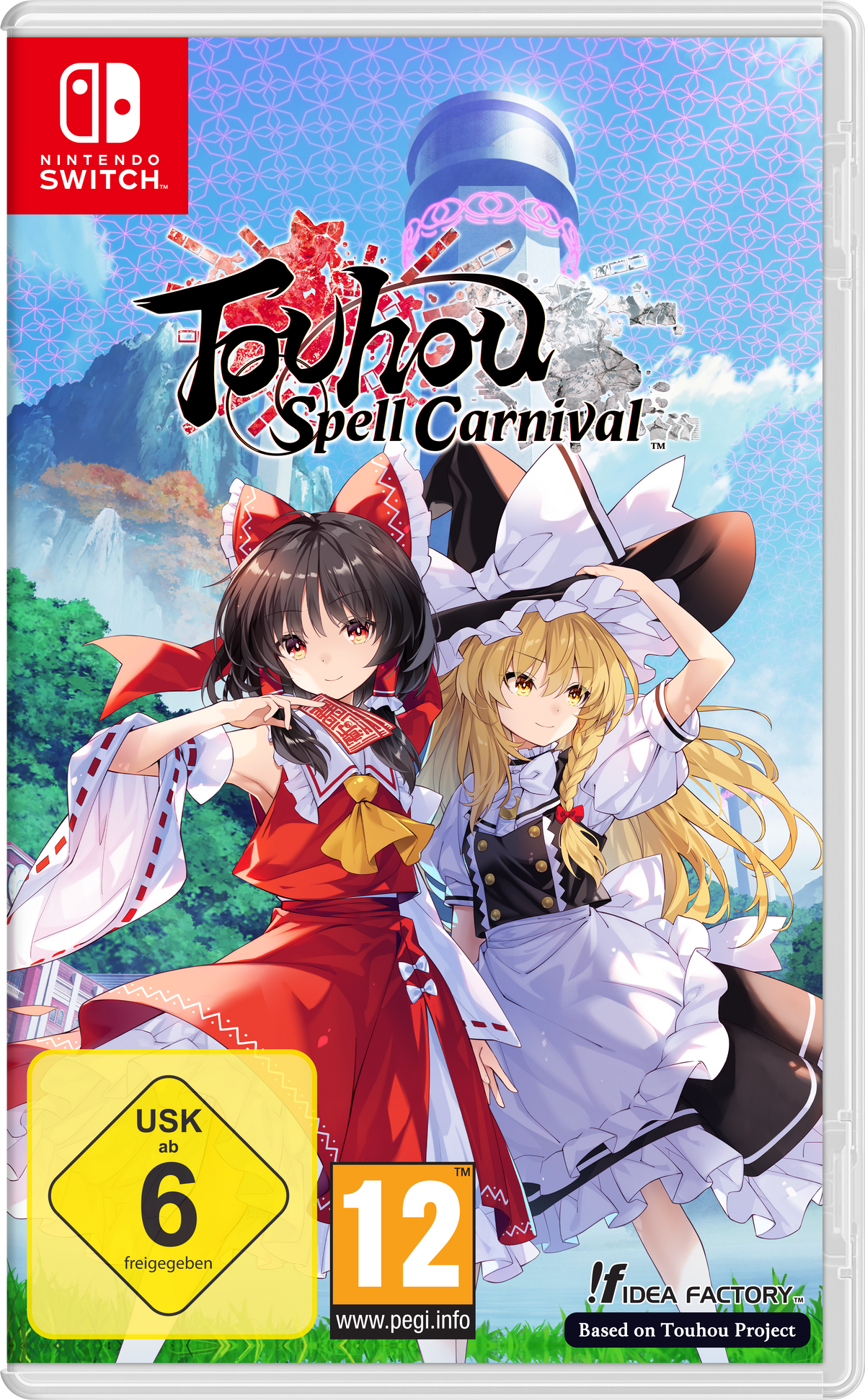 Touhou Spell Carnival Day 1 Edition Nintendo Switch – Day 1 Edition-emballage