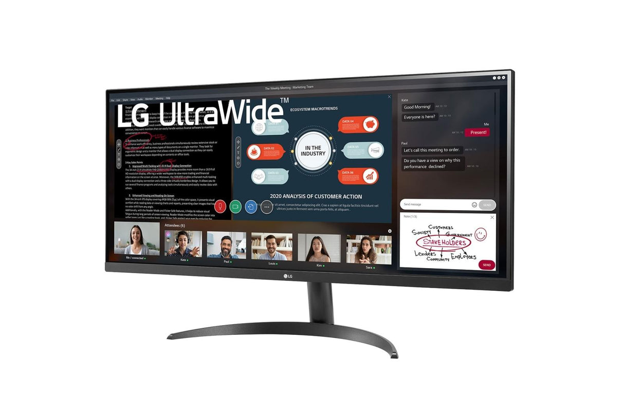 LG 34WP500-B 34 2560 X 1080 (UltraWide) HDMI 75Hz