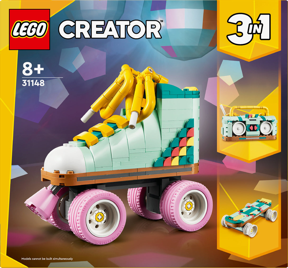 LEGO 31148 Creator 3-i-1 Byggleksaksväska För Rullskridskor
