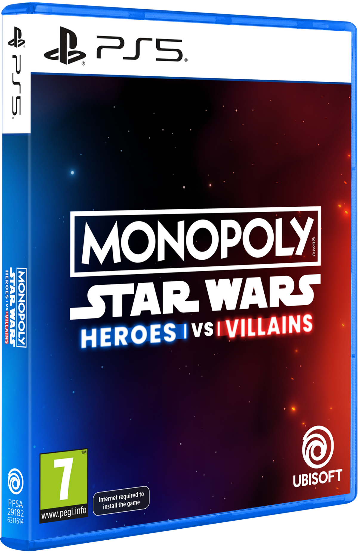 Monopoly Star Wars - Heroes VS Villains – PlayStation 5 – spilomslag