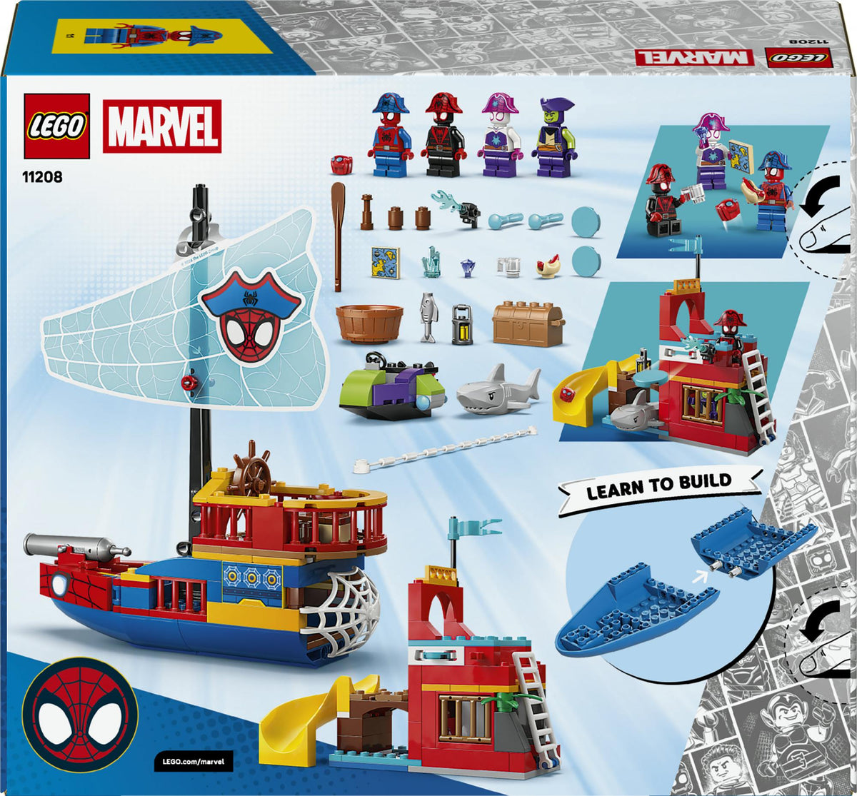 LEGO - Spidey - Team Spidey Pirate Ship (11208) LEGO