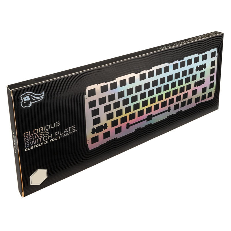 Glorious GMMK Pro 75% - Mässing Switch Plate ANSI