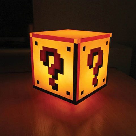 Super Mario Bros Questions Block Light