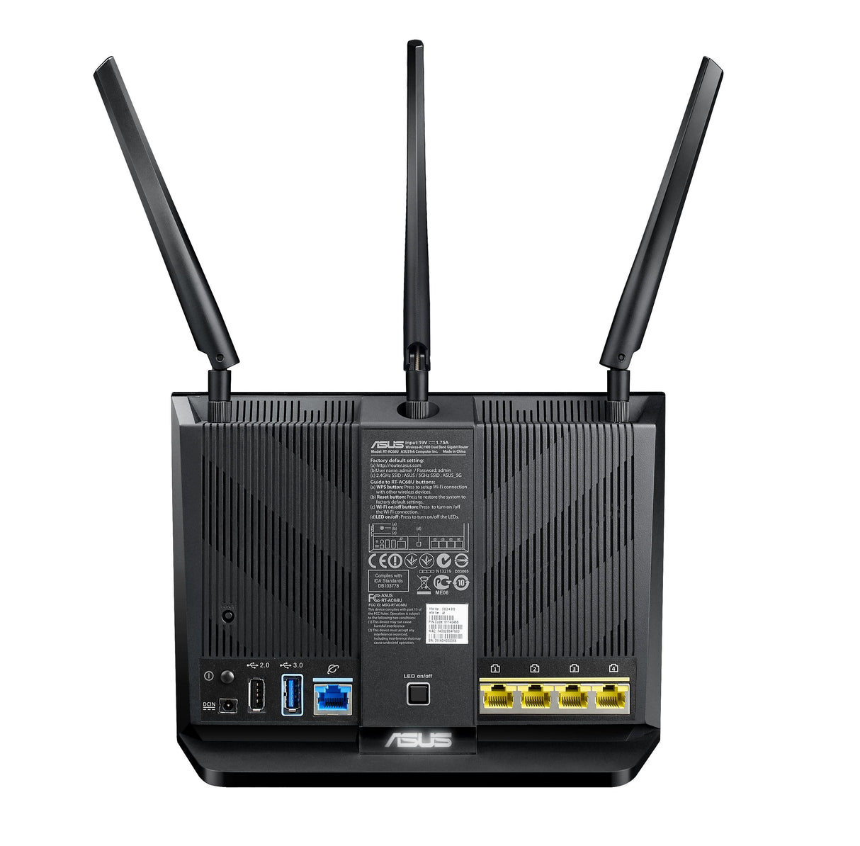 ASUS RT-AC68U Trådlös Router Desktop