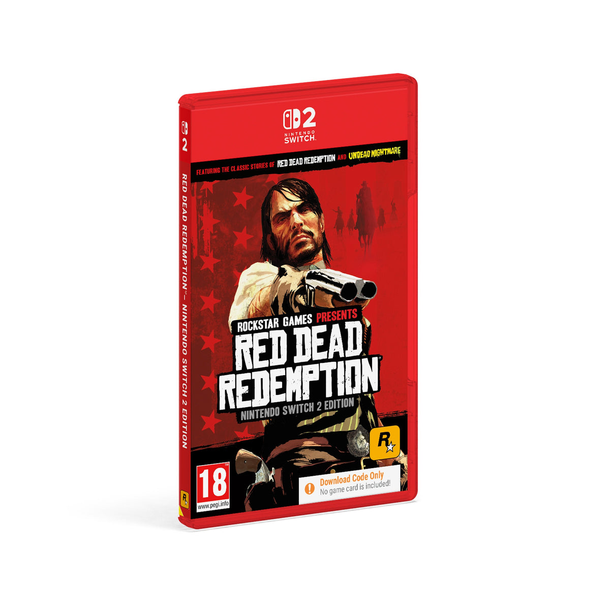 Red Dead Redemption HD – Nintendo Switch 2 – Kode i æsken – spilæske med downloadkode