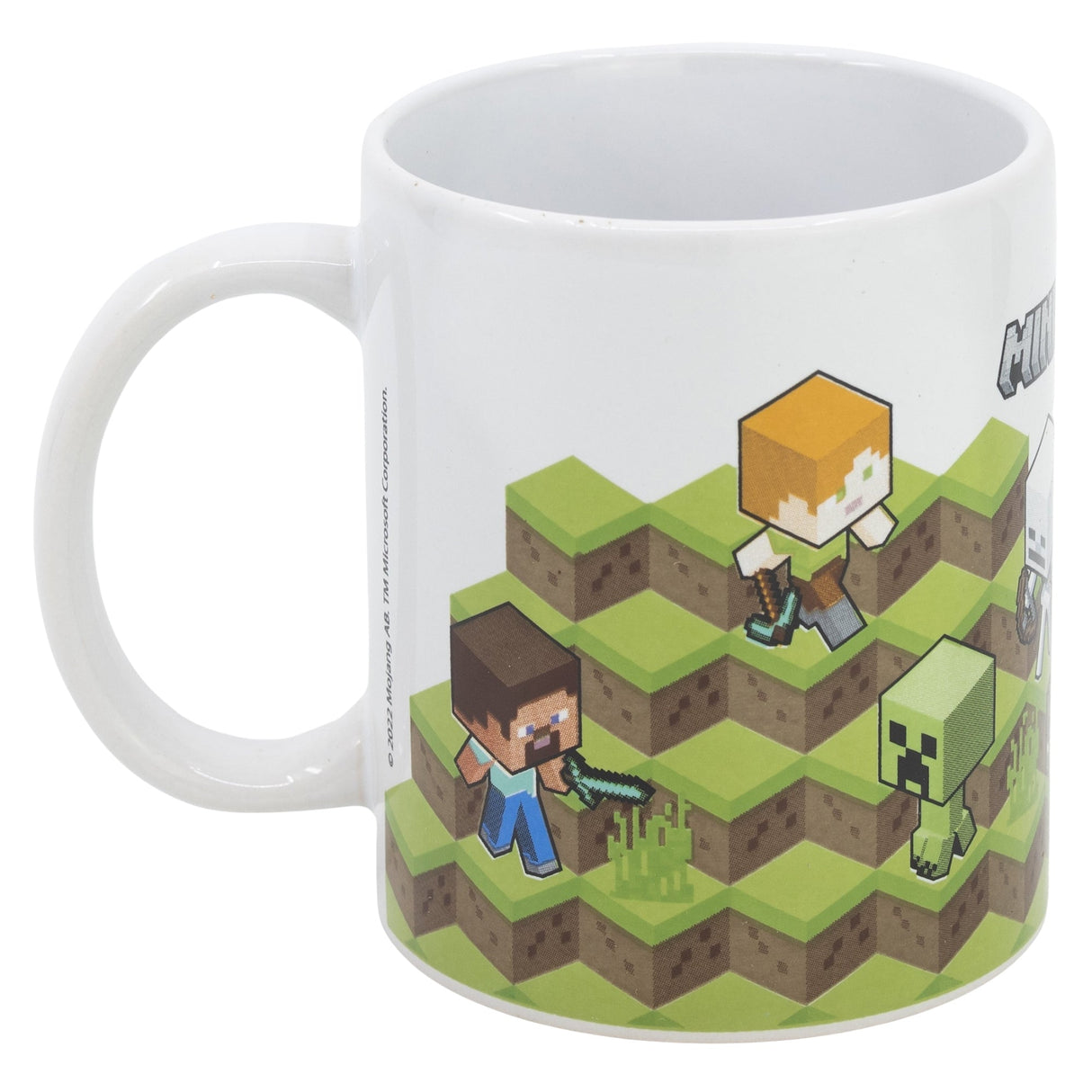 Minecraft World Keramisk Mugg - 325 ML