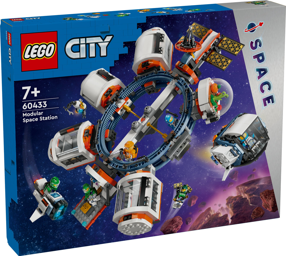 LEGO 60433 City Modular Space Station, Byggleksakssats