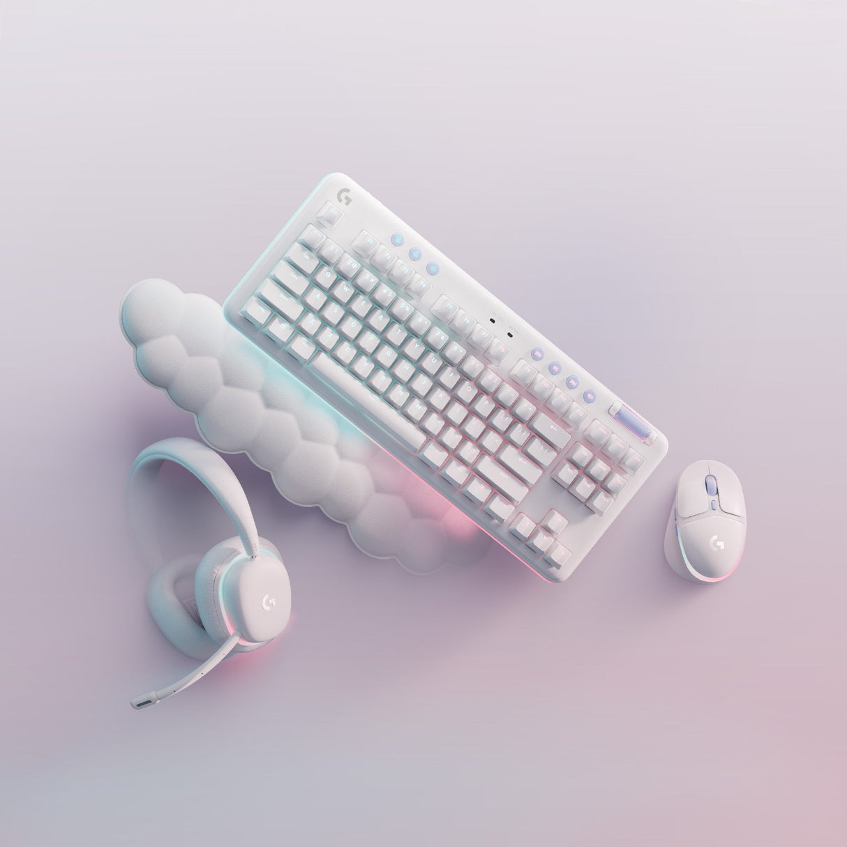 Logitech G G715 Tangentbord Mekaniskt LIGHTSYNC Wireless Nordic (danska/finska/norska/svenska)