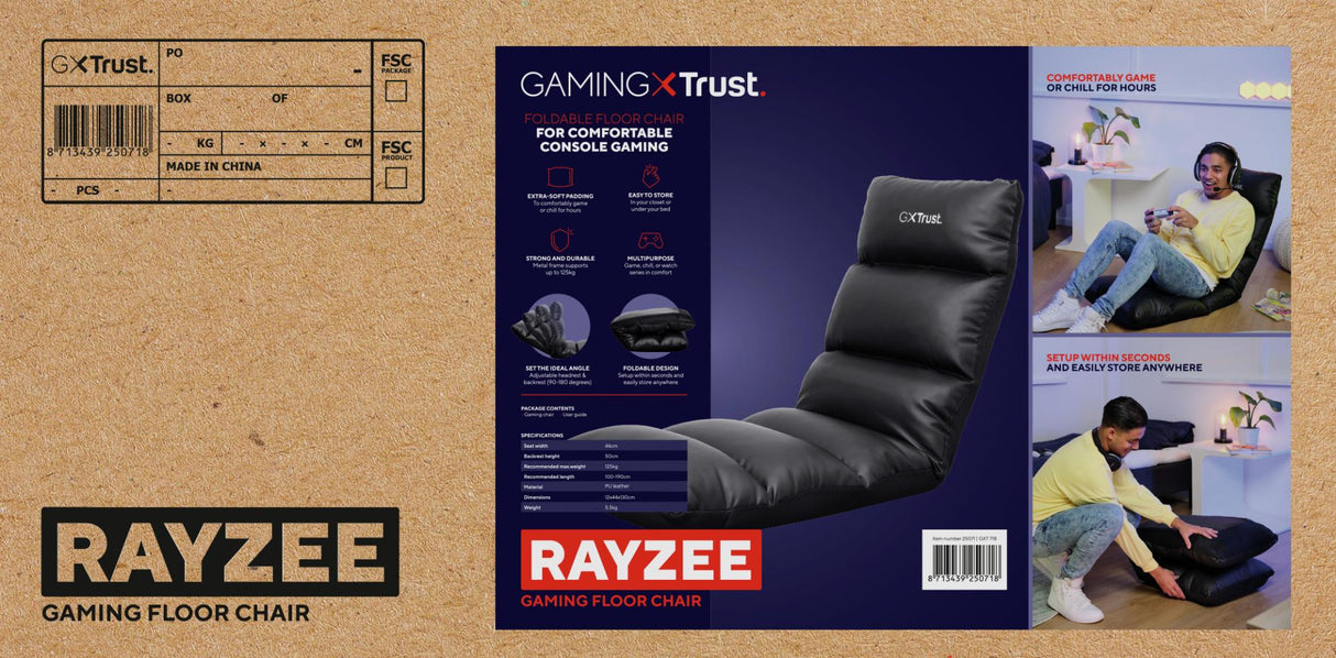 TRUST GXT718 RAYZEE GAMING FLOOR STOL