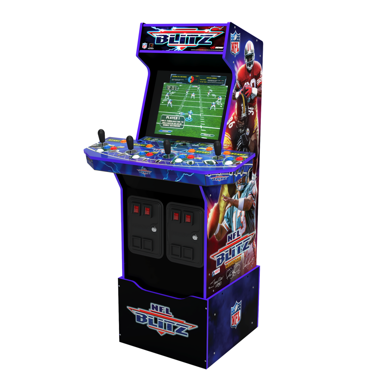 ARCADE 1 UP NFL BLITZ ARCADE MACHINE