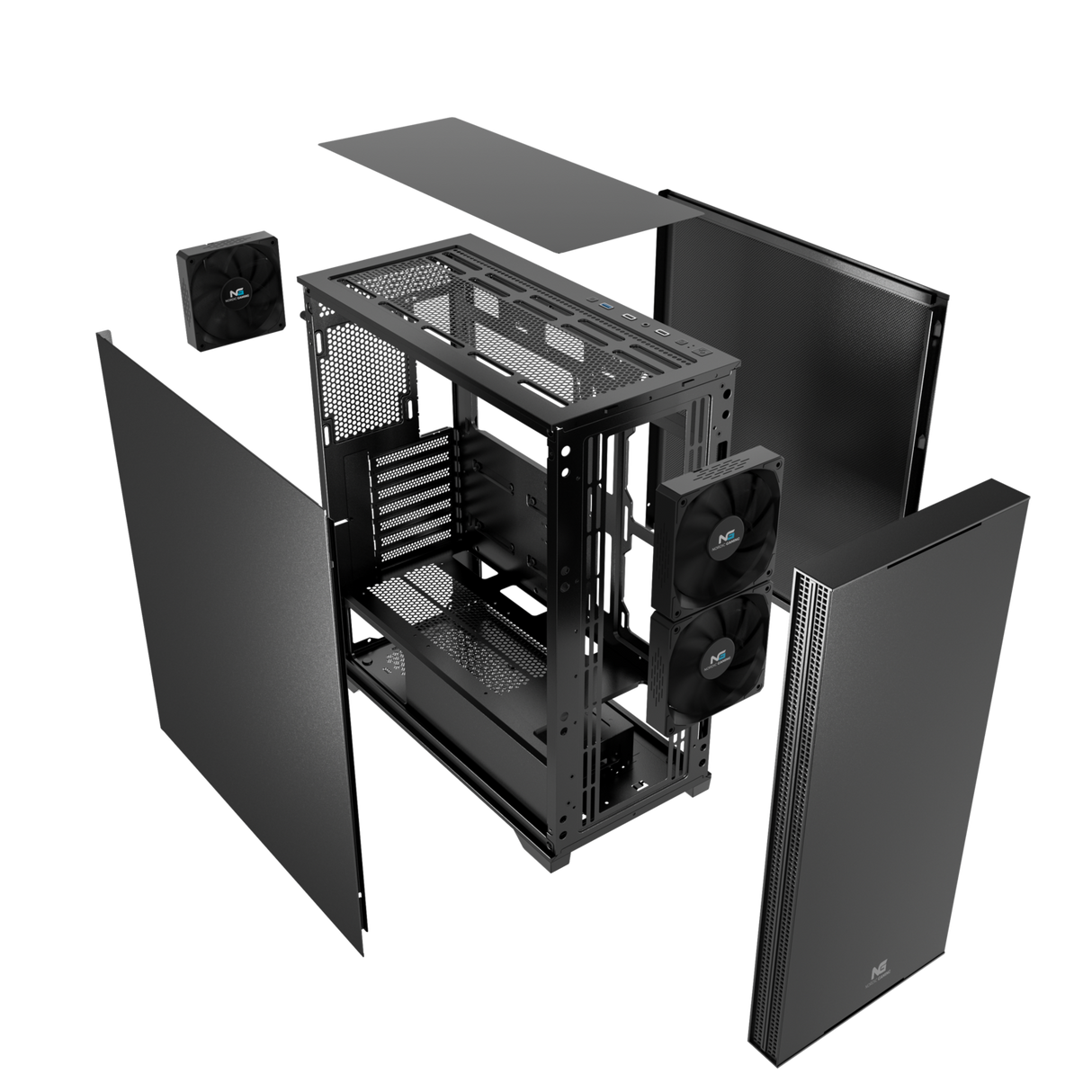 Nordic Gaming Mute Tyst ATX-fodral