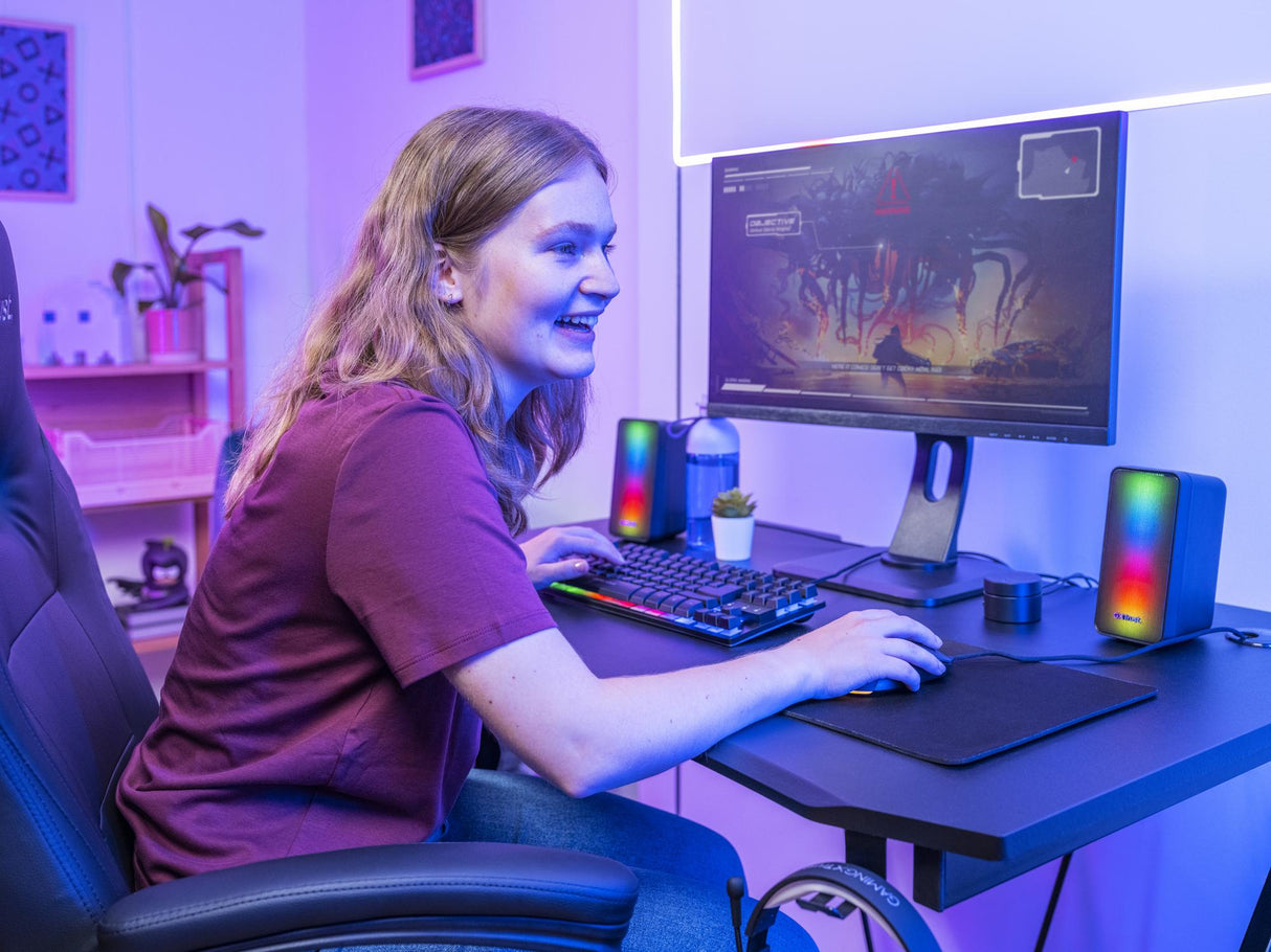 TRUST GXT611 WEZZ ILLUMINATED 2.0 RGB HÖGTALARSET