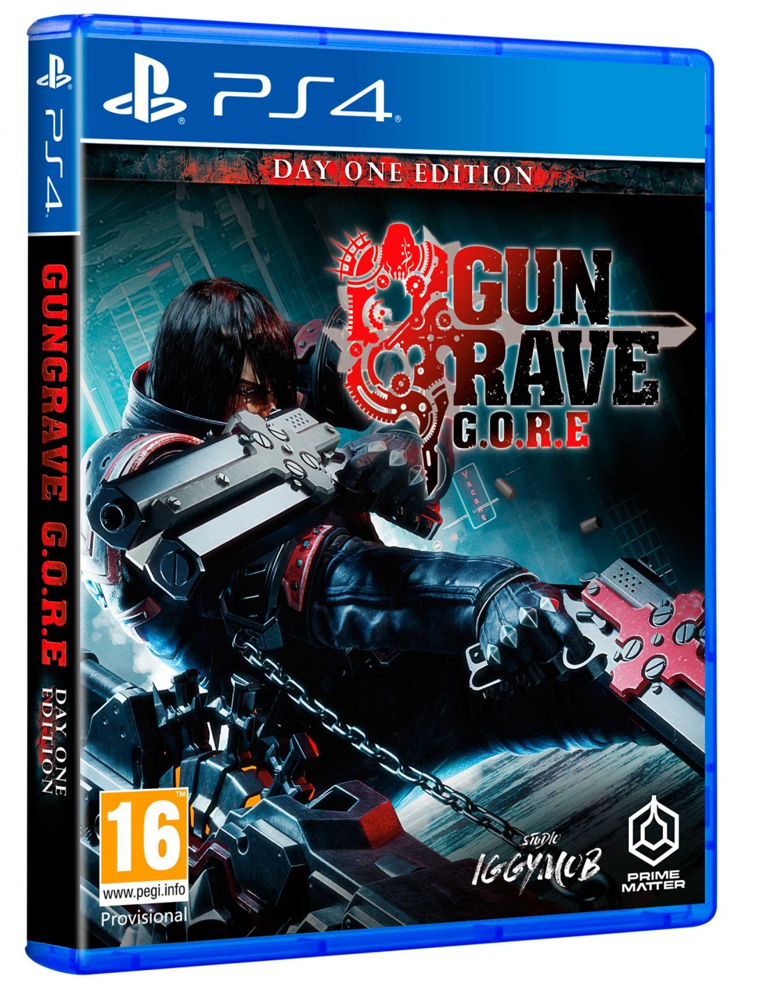 Gungrave G.O.R.E (Day One Edition) (ITA/SPA/Multi in Game) – PlayStation 4 – spilomslag