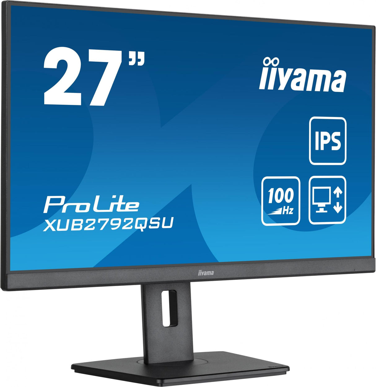 Iiyama ProLite XUB2792QSU-B6 27 2560 X 1440 (2K) HDMI DisplayPort 100Hz Pivot-skärm