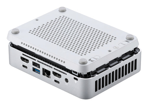 ASUS NUC 14 Pro+ Kit RNUC14RVSU700002I – åbnet chassis med komponentpladser