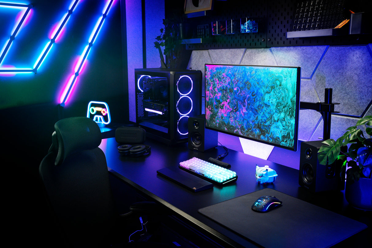 Glorious Polychroma V2 RGB Keycaps - Nordic ISO (131 St) - Cherry Profile