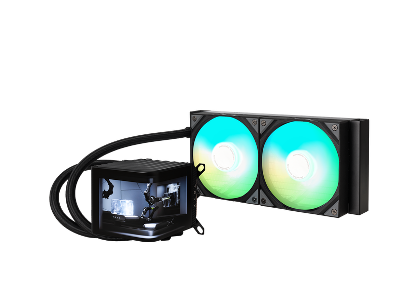 TRYX PANORAMA 240mm AIO Liquid Cooler ARGB Svart