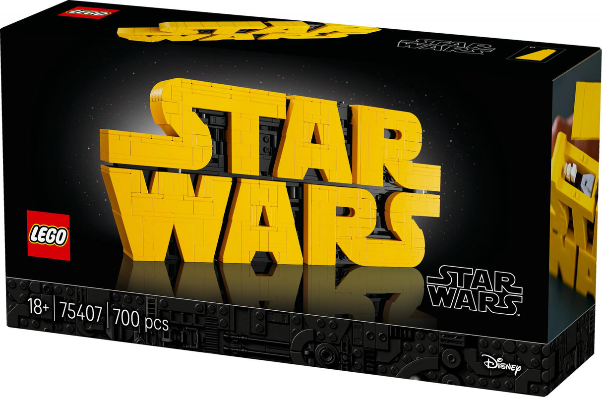 LEGO 75407 Star Wars Logo made of LEGO bricks LEGO