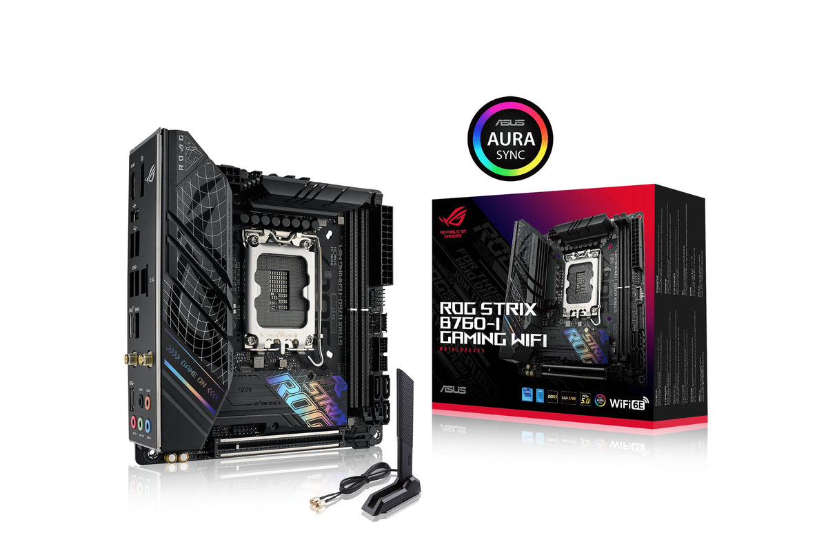 ASUS ROG STRIX B760-I GAMING WIFI (mITX, B760, LGA 1700, DDR5)