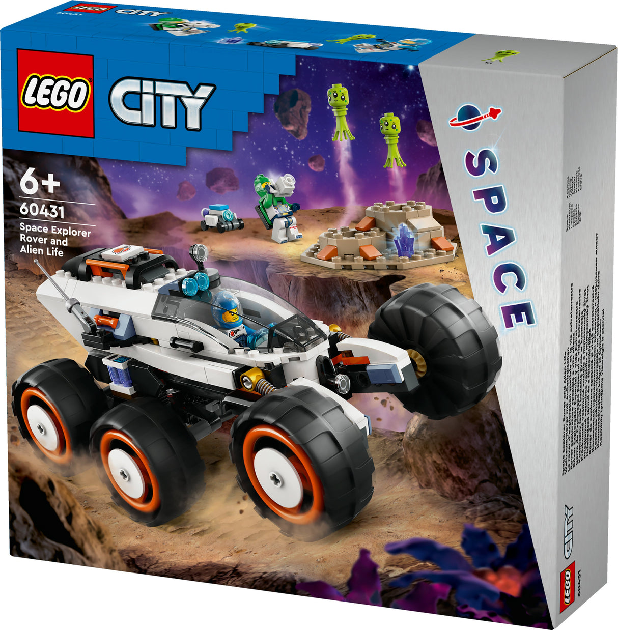 LEGO City Space Rover Med Utomjordingar (60431)